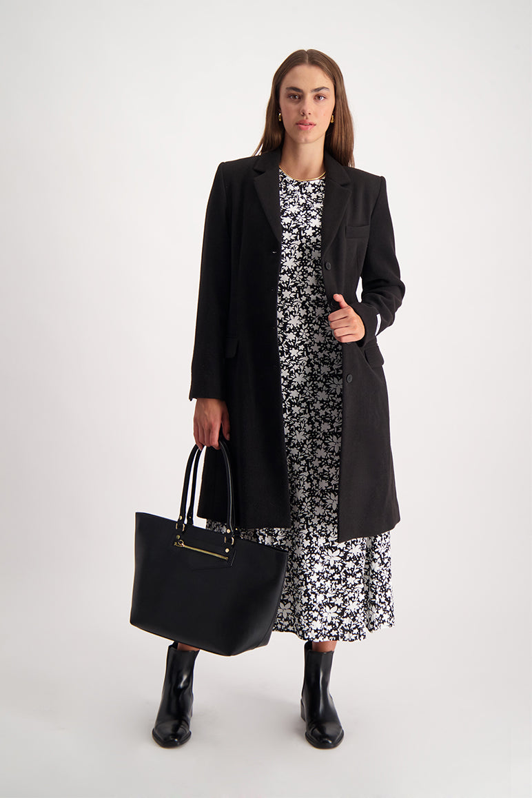 Chic Winter Layering for the StyleLab. Woman