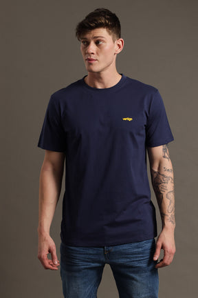 Enzyme Washed Printed  T-Shirt