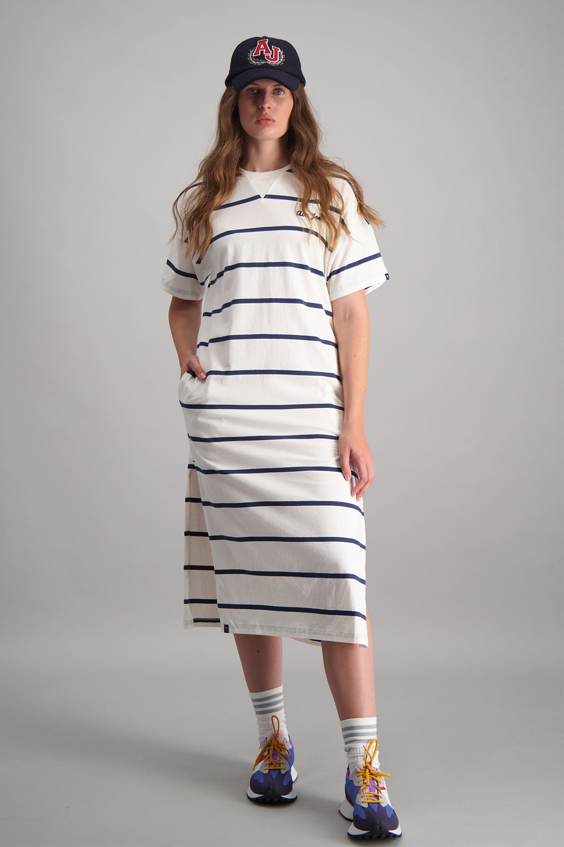 Striped T-shirt Dress