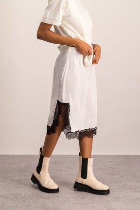 Silk Slip Skirt