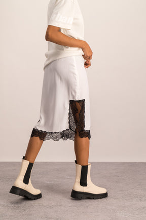 Silk Slip Skirt